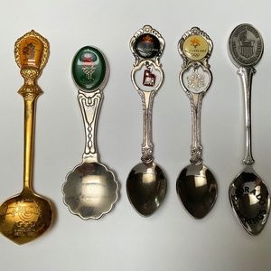 Collectible Spoons - Olympic Bundle with 5 Spoons